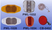 PWL-1028 Front & Rear Reflector, Spoke Reflector